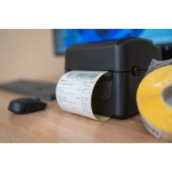 Bundle 16pcs. Direct Thermal Eco labels, for printing shipping labels, 100x150 mm/250 labels per roll/40 mm core - TAPL-TDE104