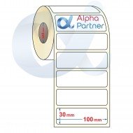 Самозалепващи термоетикети Eco, 100x30 mm/2500 бр./Ф40 - APL-TDE074
