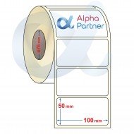 Self-adhesive thermal labels Eco, 100x50 mm/3000 pcs./Ф76 - APL-TDE079