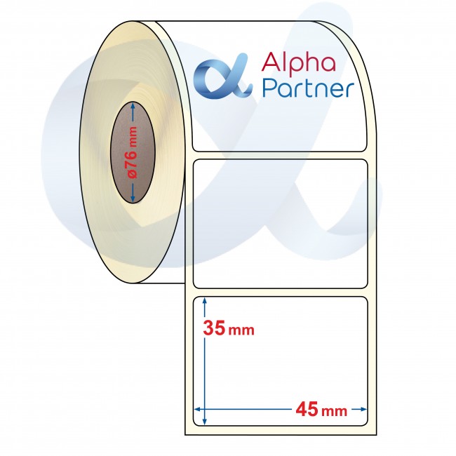 Гаранция за Самозалепващи термоетикети Eco, 45x35 mm/4000 бр./Ф76 - APL-TDE302 Топ цена за Самозалепващи термоетикети Eco, 45x35 mm/4000 бр./Ф76 - APL-TDE302