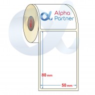 Самозалепващи термоетикети Eco, 50x80 mm/900 бр./Ф40 - APL-TDE405