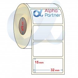 Самозалепващи термотрансферни етикети, полугланц, 32x15 mm/9000 бр./Ф76 - APL-TT323